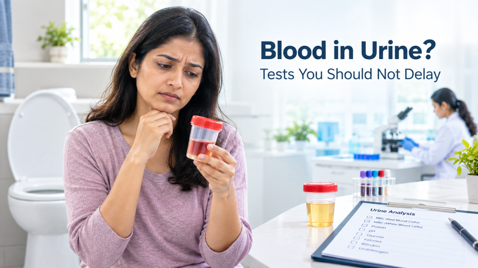  blood in urine 