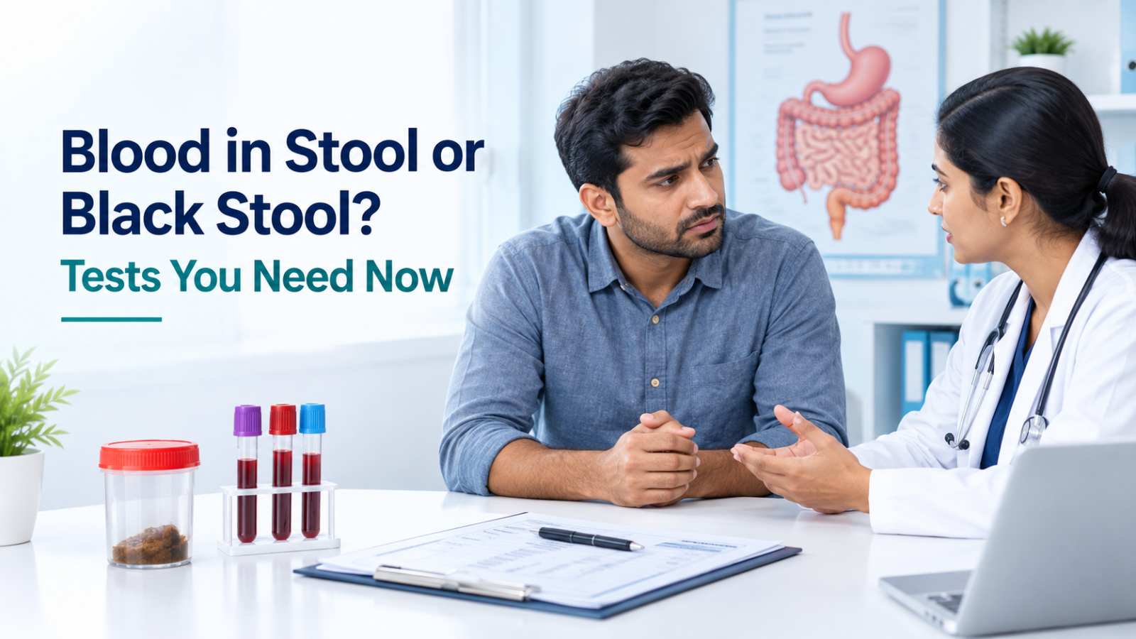 Blood in Stool or Black Stool? Tests You Need Now