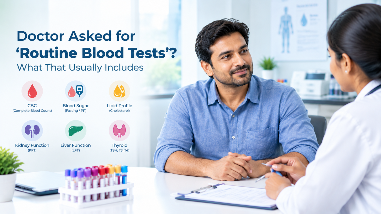 Doctor Asked for 'Routine Blood Tests'? What That Usually Includes