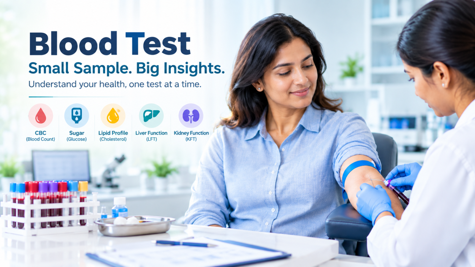 Blood Test in Kadubeesanahalli and Panathur – Home Collection on ORR