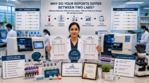 Reports Differ Between Two Labs