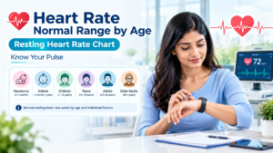 Normal Pulse Rate by Age