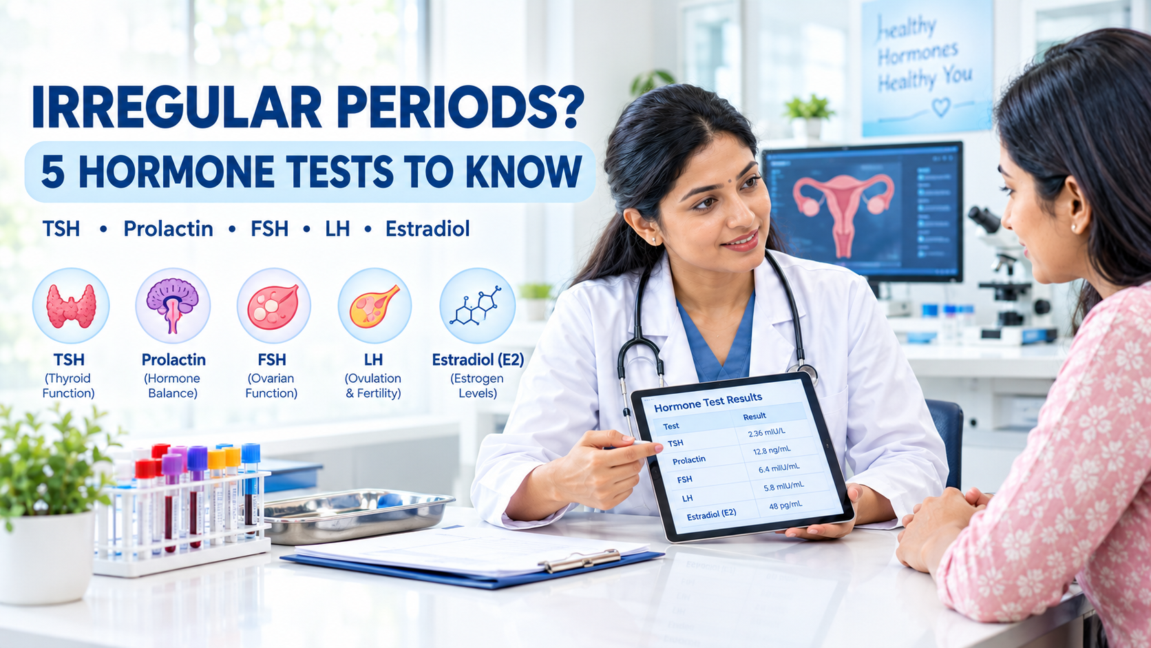 Irregular Periods? 5 Hormone Tests Every Woman Should Take